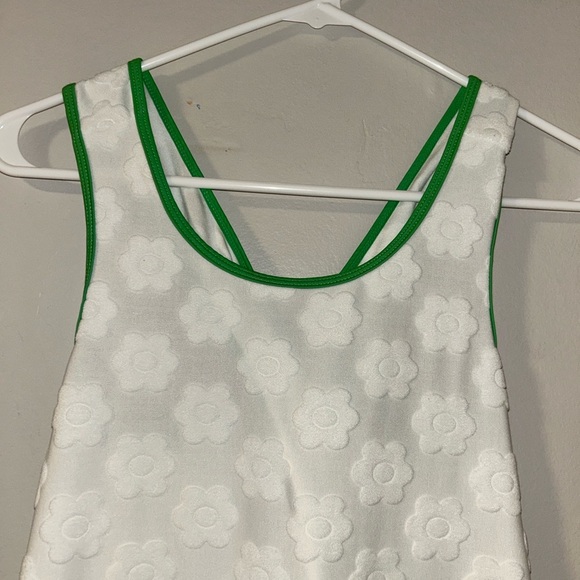 Floral White Kids Dress - Picture 4 of 5